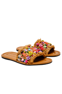 Free People Shipwrecked Slide Sandal - Multi