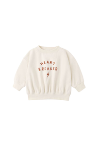 Quincy Mae Relaxed Sweatshirt - Heart Breaker