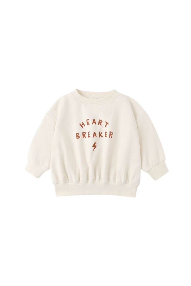 Quincy Mae Relaxed Sweatshirt - Heart Breaker