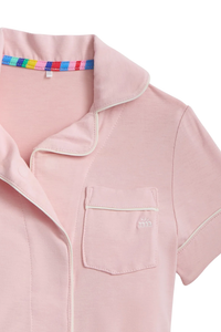 Magnetic Me Right Fit Classic PJ Set - Blush Pink