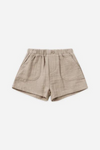 Quincy Mae Utility Short - Oat