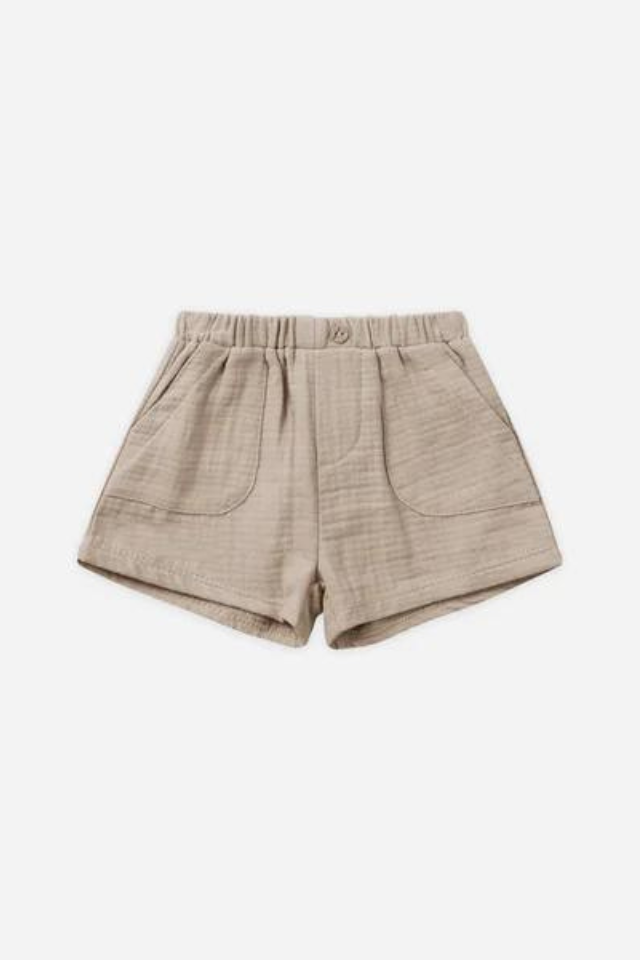 Quincy Mae Utility Short - Oat