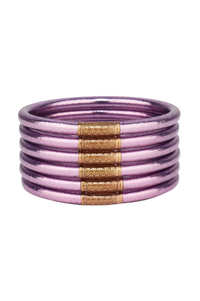 Budha Girl All Weather Bangles Serenity Prayer - Lila