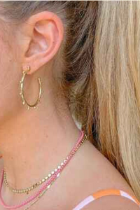 Sheila Fajl Merry Go Round Hoops - Shiny Gold