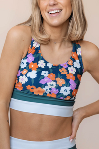 Nani Cut Back Crop Top - Brookside