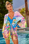 Becca Positano Mesh Tunic - Multi