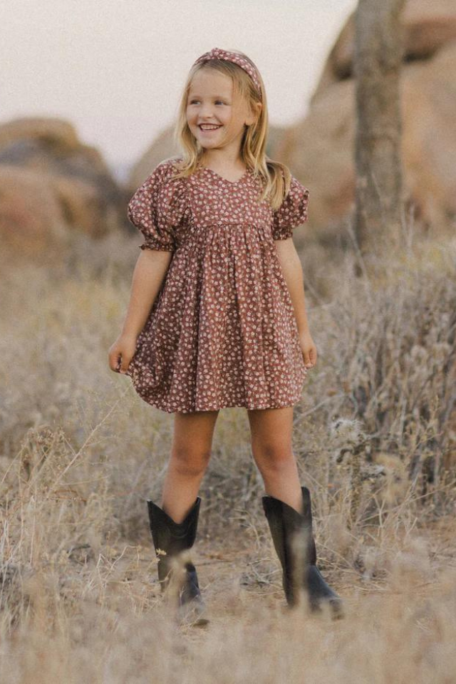 Rylee + Cru Jolene Dress - Rosette