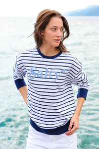 Salty Sweatshirt - Navy