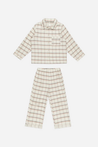 Rylee + Cru Long Sleeve Pajamas - Holiday Plaid