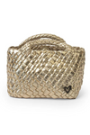 PreneLOVE Tiny Woven Tote - Gold