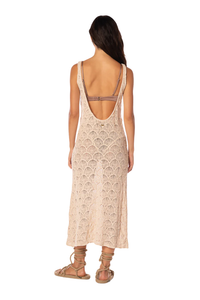 Maaji Wavy Shell Quartz Dress - Beige Overflow