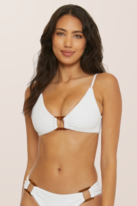 Becca Modern Edge Bralette - White