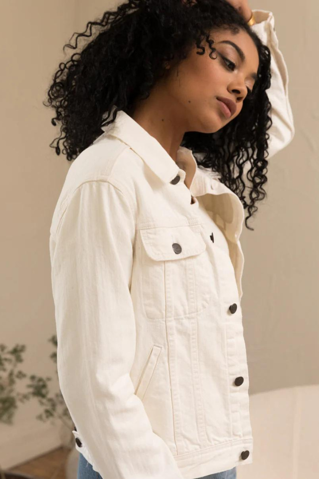 ABLE The Bailey Jacket - White