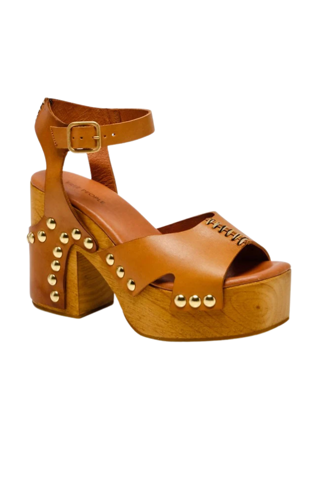 Free People Cecily Clog - Luggage