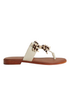 Free People Sadie Fringe Sandal - Oiled Slit Suede