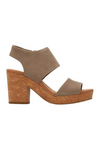 TOMS Majorca Platform Sandal - Dune Suede