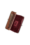 Hobo Lauren Clutch Wallet - Saddleberry