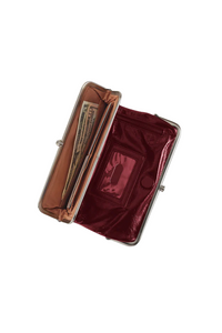 Hobo Lauren Clutch Wallet - Saddleberry