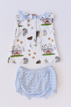 Studio Smocks Eagle Bloomer Set