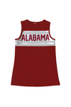 Scarlet & Gold Cheer Dress Deep Red Alabama