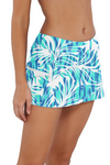 Sunsets Sporty Swim Skirt - Sea Breeze