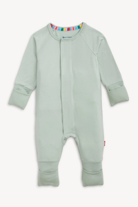 Magnetic Me Modal Convertible Coverall - Seafoam