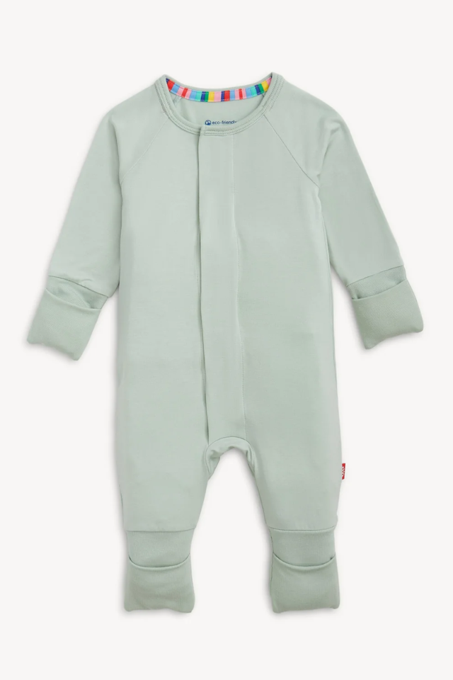 Magnetic Me Modal Convertible Coverall - Seafoam