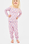 MS Toddler Santa Baby Bows PJ Set