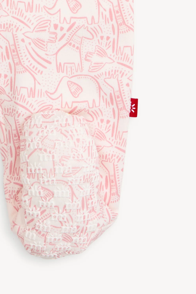 Pink Herds Of A Feather Modal Footie