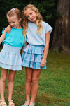 Pleat Emma Top - Opal