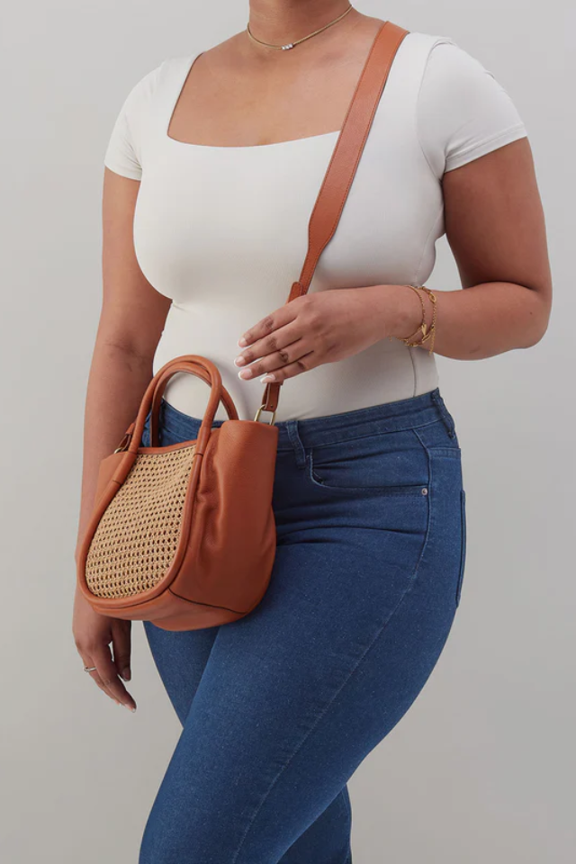 Hobo Margot Satchel - Burnished Caramel