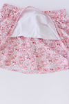 Studio Smocks Elephant Skort - Red/White