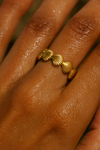 Ellie Vail Libby Shell Ring - Gold