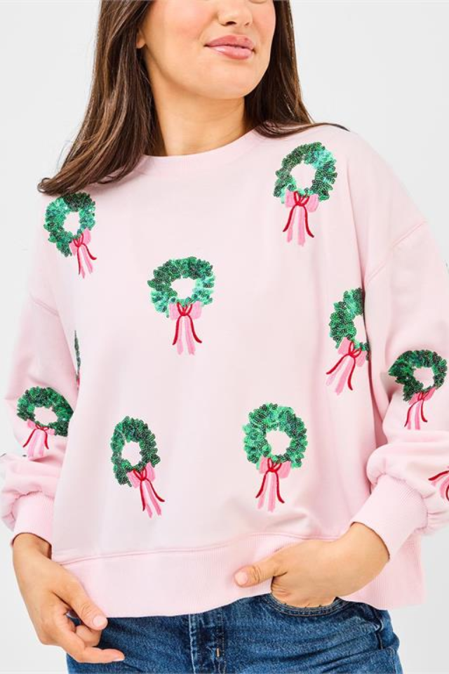 MS Sweatshirt Millie - Wreaths