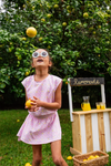 Pleat Josie Dress - Pink Lemonade