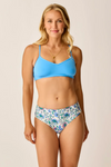 Carve Pipa Compression Bottom - Cloud Multifloral