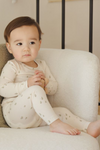 Quincy Mae Bamboo Zip Footie - Trees
