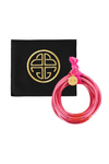 Budha Girl All Weather Bangles Serenity Prayer - Pink