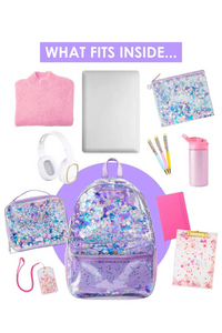 Packed Party Confetti Backpack