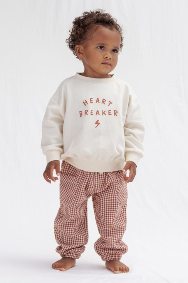 Quincy Mae Relaxed Sweatshirt - Heart Breaker