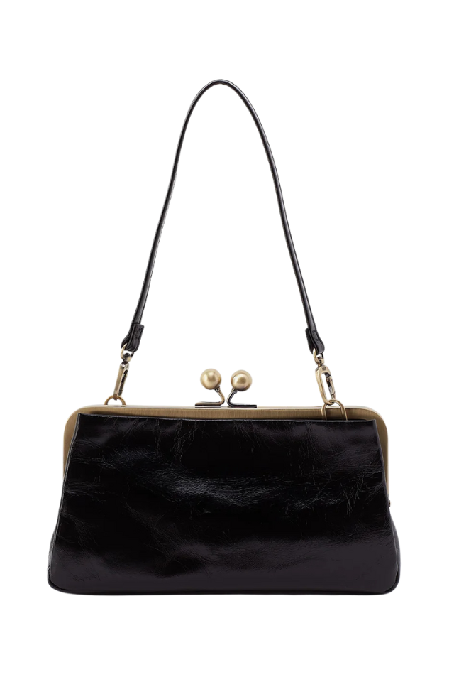 HOBO Lauren Frame Crossbody - Black