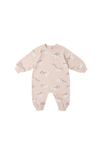 Rylee + Cru Raglan Jumpsuit - Poodles