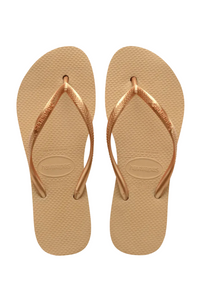 Havaianas Slim Flatform Sandal - Golden