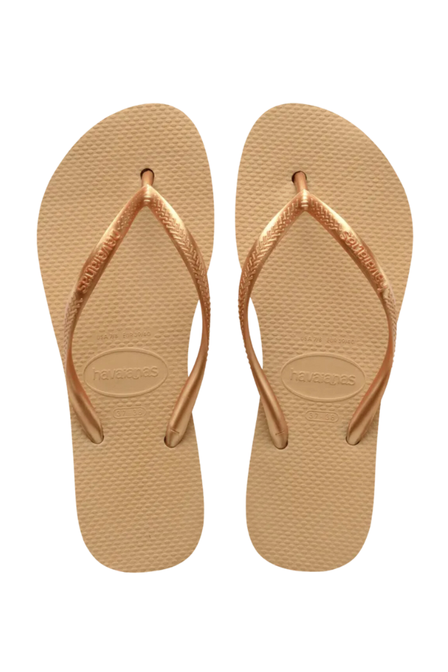 Havaianas Slim Flatform Sandal - Golden