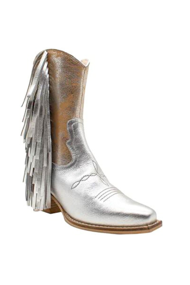 Very Volatile Prickly Pear Boot - Silver