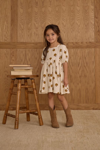 Rylee + Cru Rose Dress - Golden Apples
