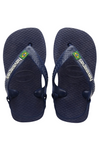 Havianas Kids Brazil Logo Sandal - Navy Blue