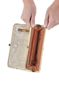 HOBO Lauren Clutch Wallet - Gold