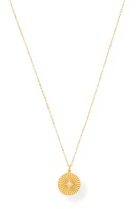 Ellie Vail Rue Sunburst Layer Necklace