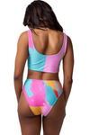 Nani Reversible High Leg Bottom - Isadora